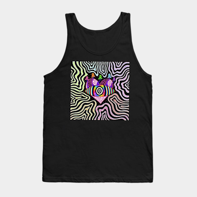 Mushroom painting Tank Top by Felling_groovy